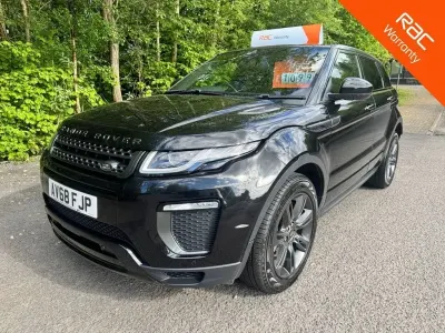 Używany Land Rover Range Rover evoque Landmark 180 KM (132 kW) 2018 Czarny SUV