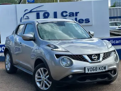 Used Nissan Juke N-Connecta 110 HP (80 kW) 2018 Silver SUV