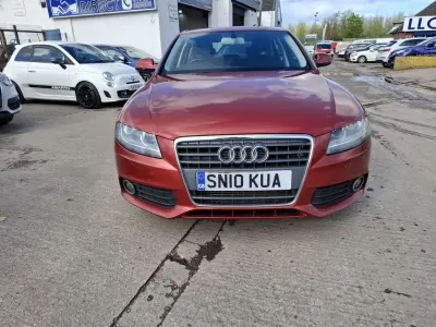 Begagnad Audi A4 Design 136 HK (100 kW) 2010 Röd Sedan