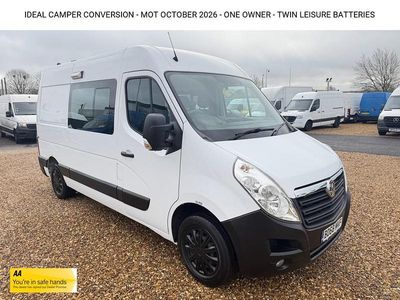 Used Vauxhall Movano 130 HP (95 kW) 2019 White MPV