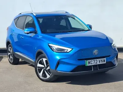 Used MG ZS Trophy 114 kW (156 HP) 2023 Blue SUV