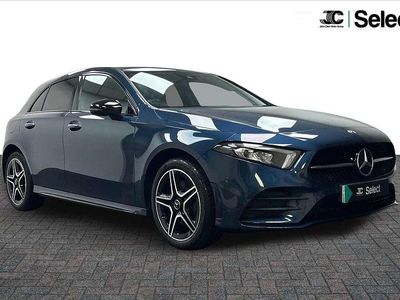 Blue Used 2021 Mercedes A250 AMG Line Premium Hatchback | £20,100 (Fair price)