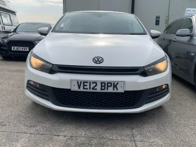 Usado VW Scirocco 2012 Blanco Coupe