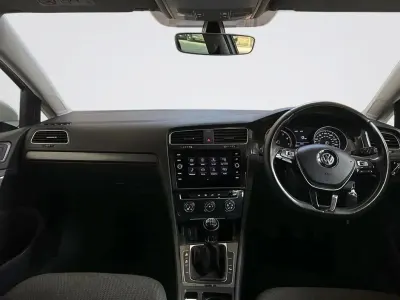 Used VW Golf VII Match 130 HP (95 kW) 2019 White Hatchback