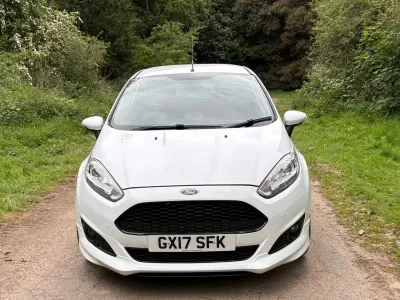 Used Ford Fiesta ST-Line 100 HP (73 kW) 2017 White Hatchback