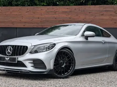 Used Mercedes C300 AMG Line Premium 2019 Silver Coupe