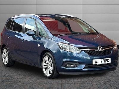 Used Vauxhall Zafira SRi 140 HP (102 kW) 2017 Blue MPV