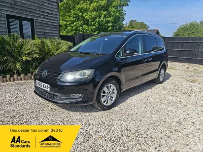 Used VW Sharan SE 150 HP (110 kW) 2014 White MPV
