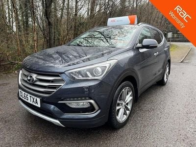 Used Hyundai Santa Fe Premium SE 2015 Blue SUV