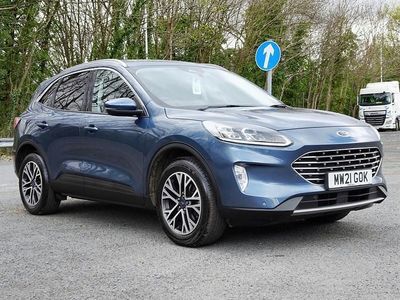 Used Ford Kuga Titanium 120 HP (88 kW) 2021 Blue SUV