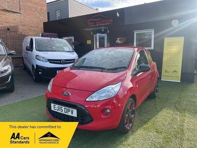 Usado Ford Ka 69 HP (50 kW) 2015 Vermelho Citadino