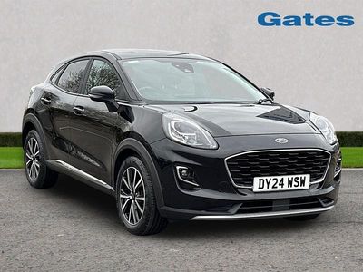 Used Ford Puma Titanium 125 HP (91 kW) 2024 Black SUV