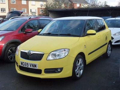 Yellow Used 2010 Skoda Fabia Sport Hatchback | £2,995 (Fair price)