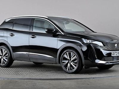 Black Used 2022 Peugeot 3008 Premium Hatchback | £16,298 (Fair price)