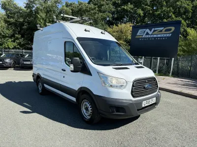 Used Ford Transit 125 HP (91 kW) 2015 White Van