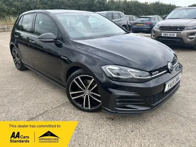 Used VW Golf VII GTD 184 HP (135 kW) 2019 Black Hatchback