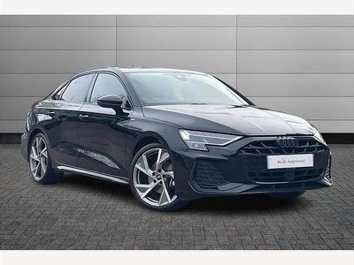 Used Audi A3 Black Edition 150 HP (110 kW) 2025 Black Sedan