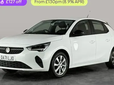 Used Vauxhall Corsa 75 HP (55 kW) 2021 White Hatchback