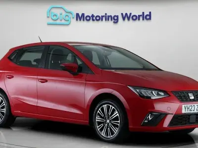 Used Seat Ibiza SE Technology 95 HP (69 kW) 2023 Red Hatchback