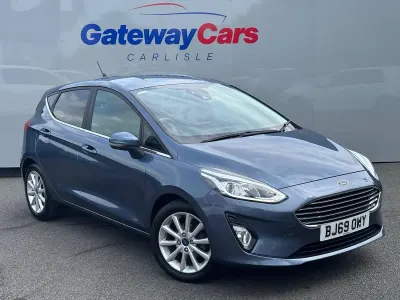 Used Ford Fiesta Titanium X 125 HP (91 kW) 2019 Blue Hatchback
