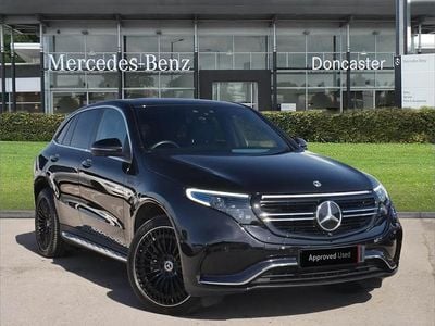 Used Mercedes EQC400 AMG Line Premium Plus 300 kW (408 HP) 2022 Black SUV