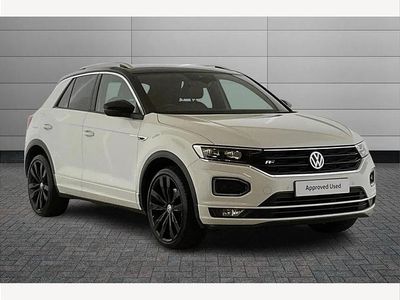 Used VW T-Roc R-line 115 HP (84 kW) 2019 White SUV