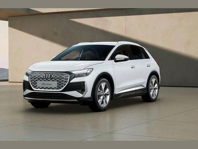 White Used 2025 Audi Q4 e-tron S-Line SUV | £32,450 (Fair price)