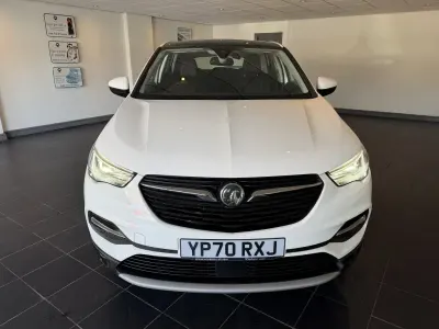 Gebraucht Vauxhall Grandland X Elite 130 PS (95 kW) 2020 Weiß SUV