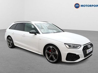 Used Audi A4 Black Edition 245 HP (180 kW) 2019 White Estate