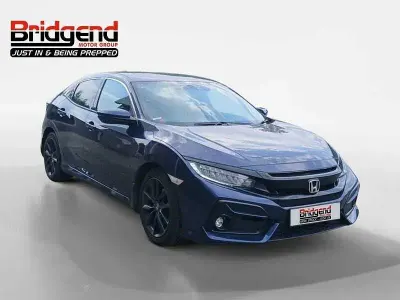Used Honda Civic SR 126 HP (92 kW) 2020 Blue Hatchback