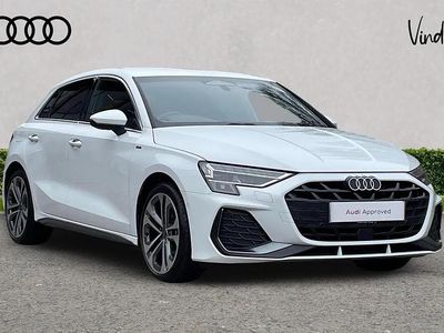 Used Audi A3 S-Line 147 HP (108 kW) 2025 White Hatchback