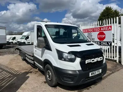 Used Ford Transit 130 HP (95 kW) 2021 White Van