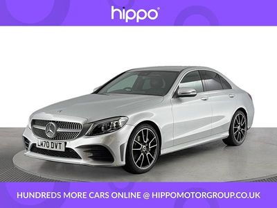 Silver Used 2020 Mercedes C220 AMG Line Premium Sedan | £21,360 (Fair price)