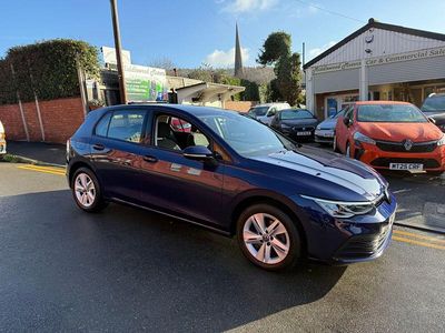 Used VW Golf VIII S 115 HP (84 kW) 2022 Blue Hatchback