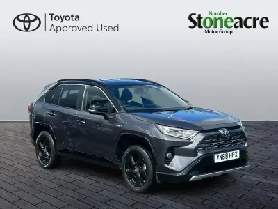 Used Toyota RAV4 218 HP (160 kW) 2019 Grey/black SUV