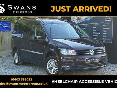 Used VW Caddy Maxi Life Life 102 HP (75 kW) 2017 Mauve/purple MPV