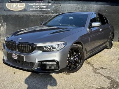 Used BMW 520 M Sport 2017 Blue Sedan