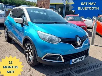 Used Renault Captur Dynamique 90 HP (66 kW) 2015 Blue SUV