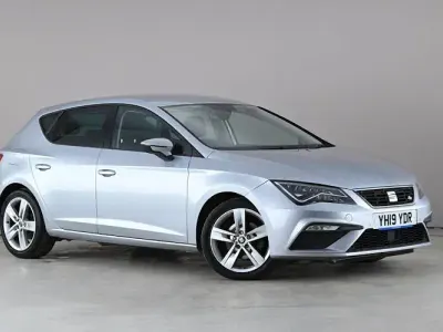 Używany Seat Leon FR 150 KM (110 kW) 2019 Srebrny Hatchback