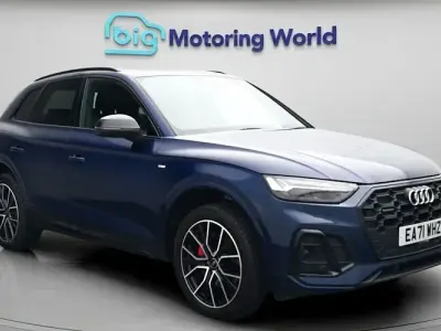 Used Audi Q5 S-Line 204 HP (150 kW) 2021 Blue SUV
