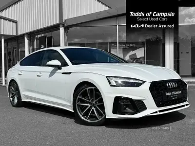 Used Audi A5 S-Line 2023 White Coupe