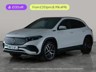 Used Mercedes EQA250+ AMG Line Premium 139 kW (190 HP) 2022 White SUV