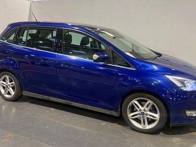 Blue Used 2017 Ford Grand C-Max Titanium X MPV | £8,698 (Fair price)