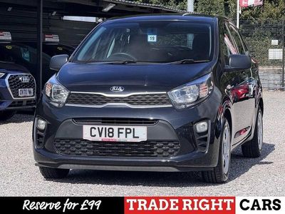 Used Kia Picanto 66 HP (48 kW) 2018 Black Hatchback