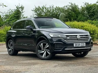 Used VW Touareg R-line 286 HP (210 kW) 2019 Blue SUV