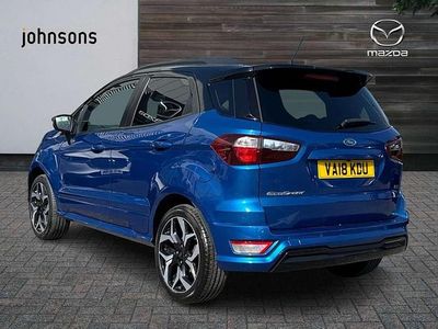Used Ford Ecosport ST-Line 123 HP (90 kW) 2018 Blue SUV