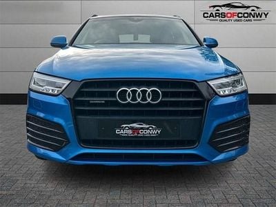 Used Audi Q3 S-line plus 184 HP (135 kW) 2016 Blue SUV