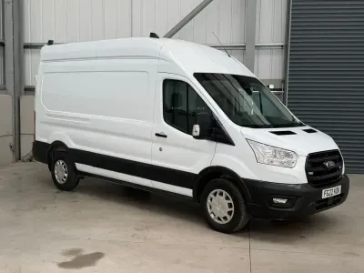 Used Ford Transit Trend 130 HP (95 kW) 2022 White Van