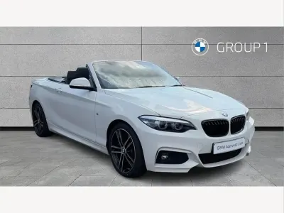 Used BMW 220 M Sport 184 HP (135 kW) 2019 White Cabriolet