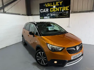 Used Vauxhall Crossland X Elite 2018 Orange SUV